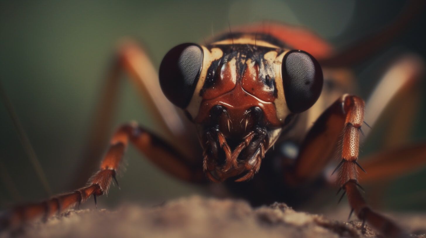 En insekt (bug på engelska)