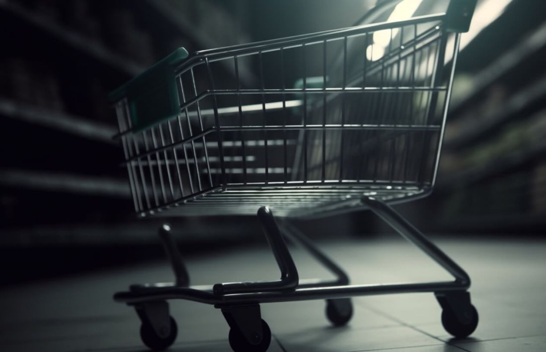 En kundvagn